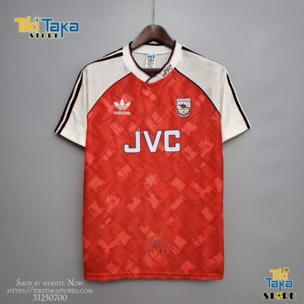 1988-89 Arsenal Heim Retro Trikot Jersey 